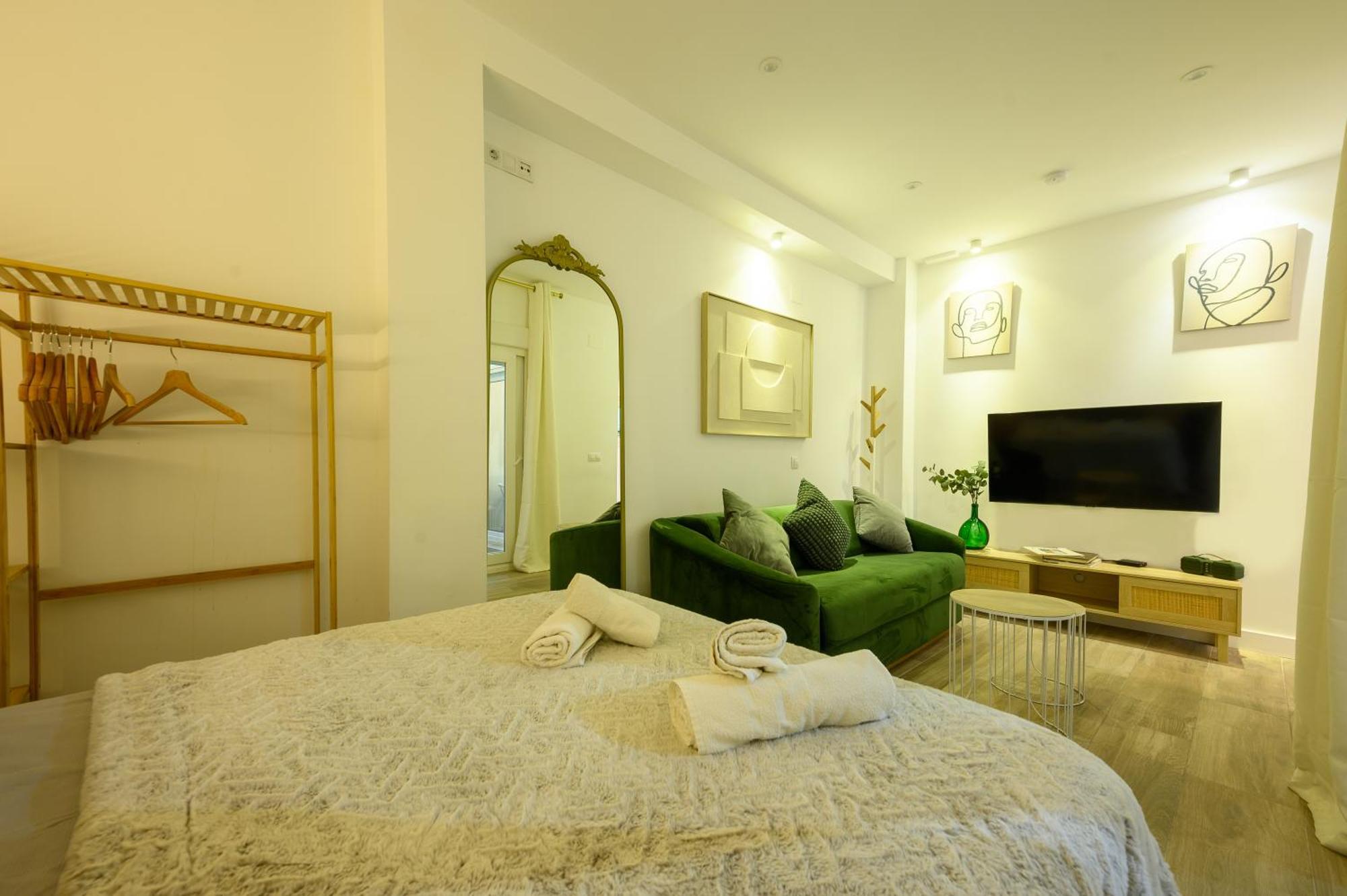 Estudio Malaga Center Living Exterior foto